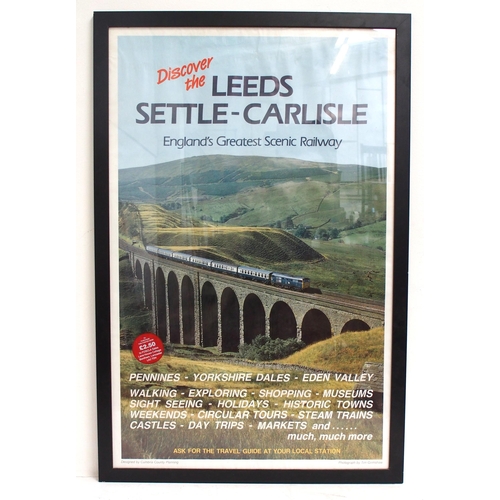 481 - British Rail framed & glazed poster 