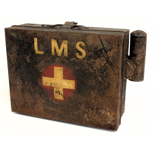 494 - Collection of items recovered from the ex Somerset & Dorset signal box at Corfe Mullan in 1966 - LMS... 