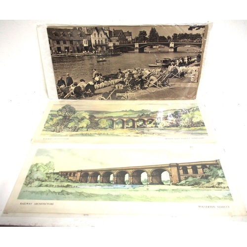 532 - British Railways (Midland) unframed carriage prints - Railway Architecture 