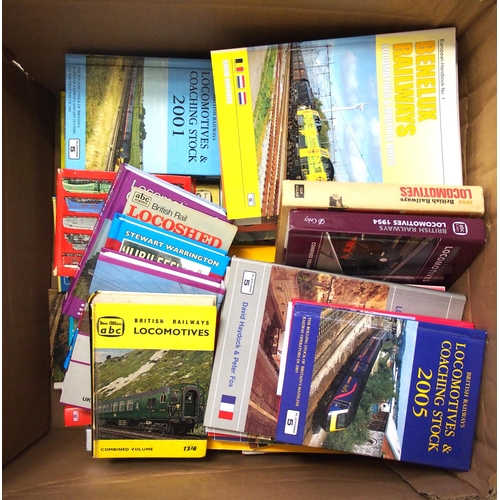 573 - Quantity of Platform 5/ABC's good but underlined, Books, PTT, Rail Tour Itineraries, stock books, ma... 