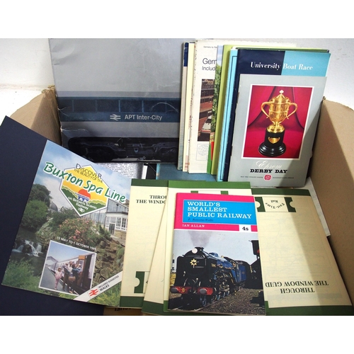 573 - Quantity of Platform 5/ABC's good but underlined, Books, PTT, Rail Tour Itineraries, stock books, ma... 