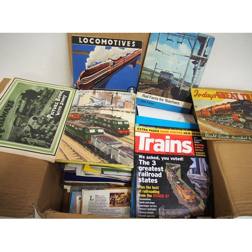 573 - Quantity of Platform 5/ABC's good but underlined, Books, PTT, Rail Tour Itineraries, stock books, ma... 