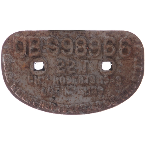 621 - D wagon plates , as shown. (4)