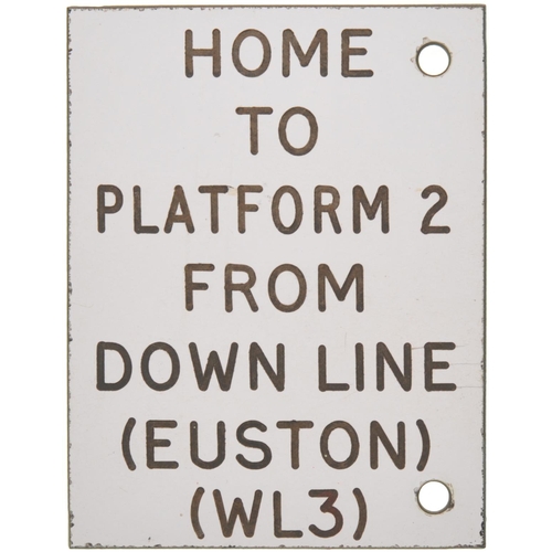 690 - Lever plates, wordings include St Pancras Jcn, North London Line, Euston, Brondesbury, Broad St, etc... 