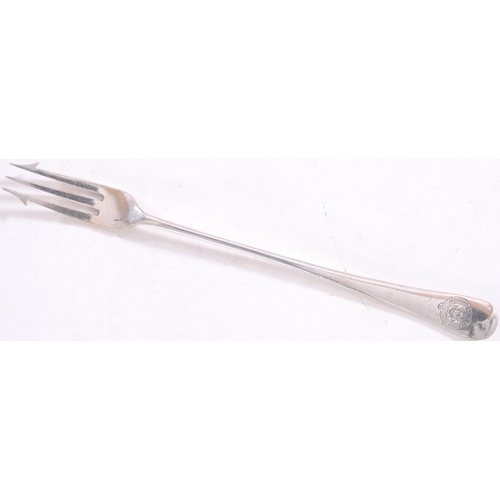 696 - Cook's Nile Service pickle fork, length 7¼