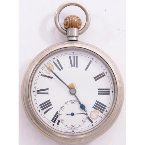 720 - LMS pocket watch, the back marked LMS 14626, non-running.