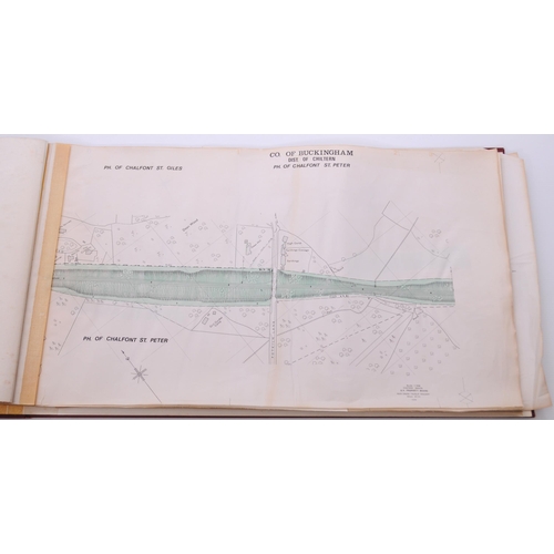 750 - Plans, BR PROPERTY BOARD, ACTON-AYNHO, SEER GREEN - RUISLIP section, 1976, coloured route plans, 31