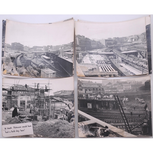 797 - Photographs, large quantity, many larger sizes, includes rebuilding New Street, infrastructure, offi... 