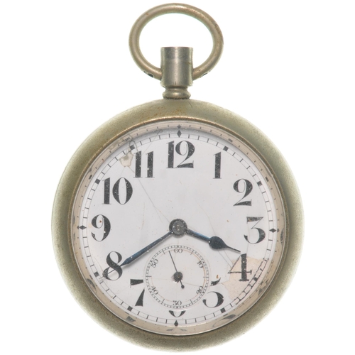 872 - Pocket watch, LSWR PASSENGER 1769, by CYMA, Swiss made, Arabic numerals, second hand, winder absent,... 