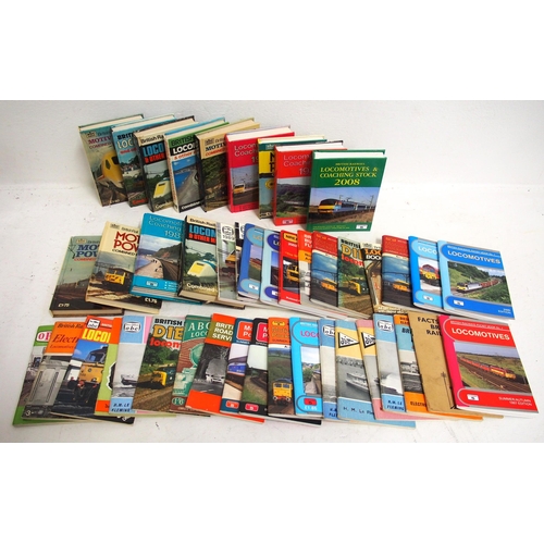 92 - Large selection of Ian Allan ABC's etc - all appear in good condition & many unlined. (Dispatch by M... 