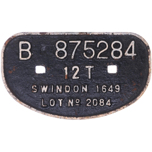 943 - D wagon plates , as shown. (4)