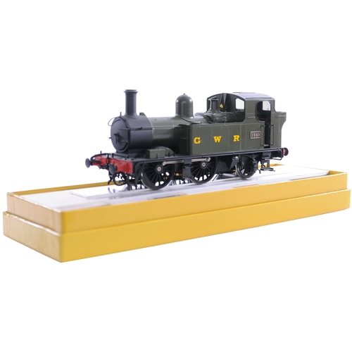 125 - A GWR 14XX loco, 1460, O gauge, produced by Masterpiece Models, electric DDC enabled, boxed and in s... 