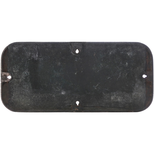 192 - A GWR cabside numberplate, 1380, from the ex North Pembrokeshire & Fishguard Railway 0-6-0ST named R... 