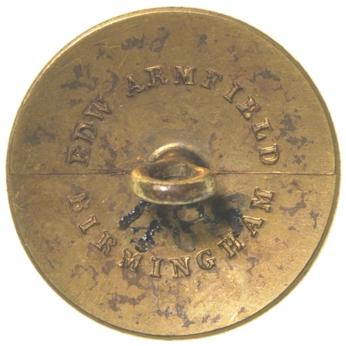 315 - An Ulster Railway Company uniform button. The company opened in 1839 and became part of the Great No... 