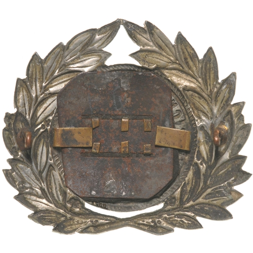 316 - A London, Brighton and South Coast Railway cap badge, 180, as used by passenger guards, 3