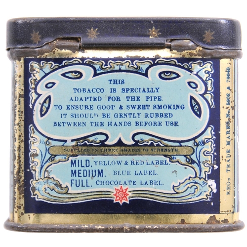 351 - A Crewe Works Royal Visit souvenir tobacco tin,  SOUVENIR OF THE VISIT OF THEIR MAJESTIES KING GEORG... 