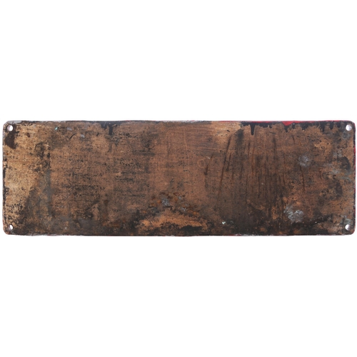 404 - An East African Railways cabside numberplate, 2705, from a 27th Class metre gauge 2-8-2, one of a gr... 