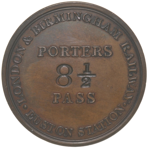 46 - A London and Birmingham Railway, EUSTON STATION, PORTERS PASS, 8½