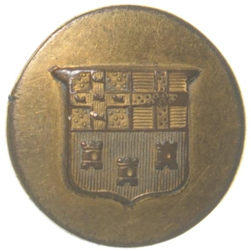 59 - A Great North of England Railway uniform button, small, brass, …