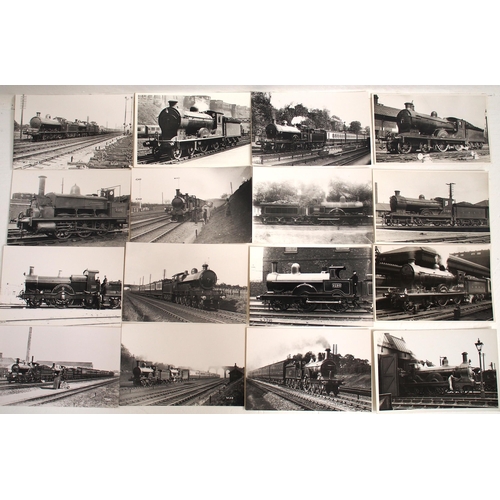 1001 - A collection of black and white photographs of locomotives on all regions 5½