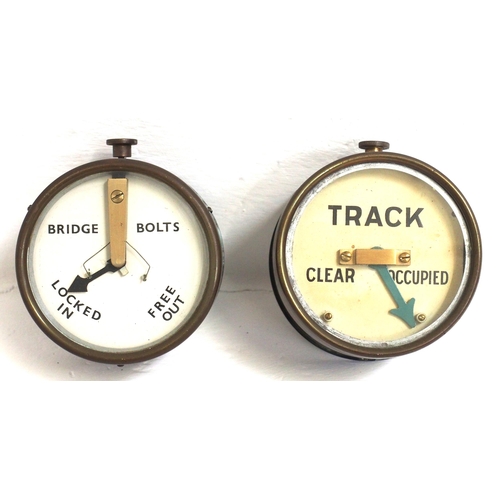 101 - BR(E) brass cased indicator 