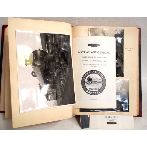 1010 - A collection of Black and White photographs and postcards both loose and housed in three album, a qu... 