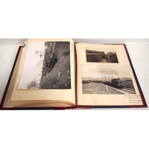 1010 - A collection of Black and White photographs and postcards both loose and housed in three album, a qu... 