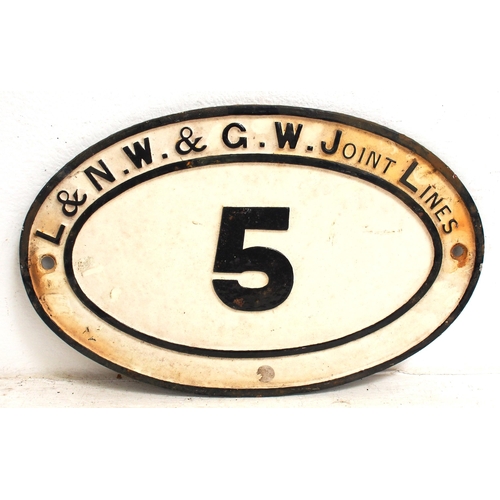 112 - LNW & GWR Joint Lines C/I bridge plate 