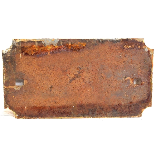 19 - Midland Rly C/I brakevan wagonplate 