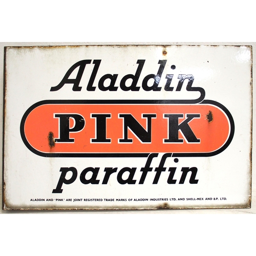 214 - Enamel advertising sign 