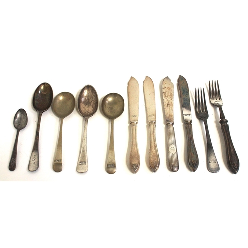 254 - Selection of LNER cutlery as per image. (11) (D2) (Dispatch by Mailboxes/Collect from Banbury Depot)