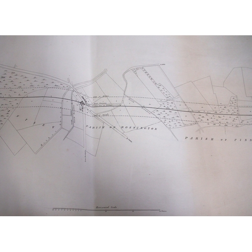 504 - LNER Plans & sections - Gainsborough Deviation, Hull Level Crossings, Saundby to Cantley, three file... 