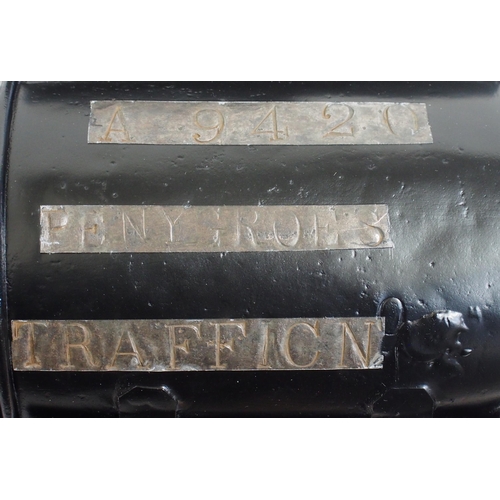 537 - LNWR 3 aspect handlamp case stamped 