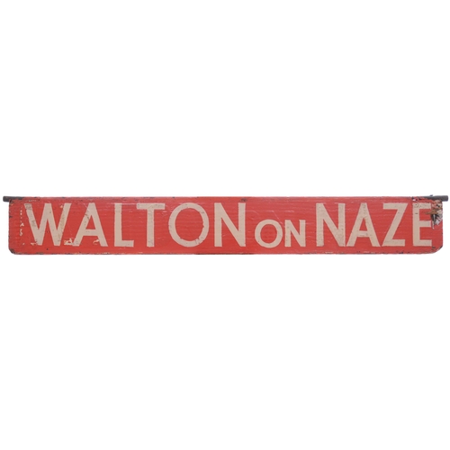 554 - Liverpool Street destination plates, NORWICH, OULTON BROAD SOUTH, LITTLEPORT, WALTON ON NAZE, TOTTEN... 