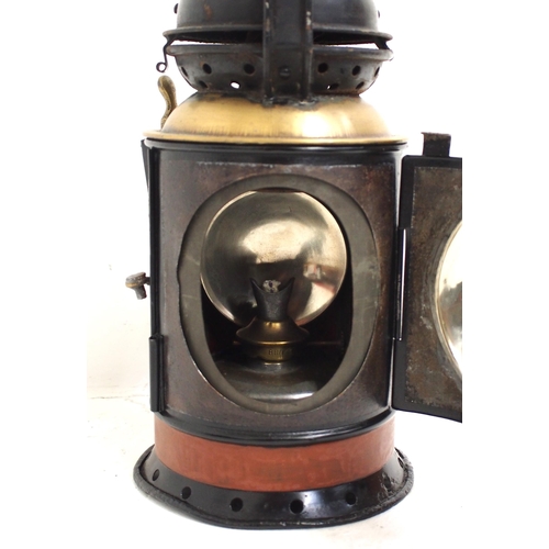 585 - BR(W) embossed 4 aspect handlamp by Blaydon - excellent & complete. (B2) (Dispatch by Mailboxes/Coll... 