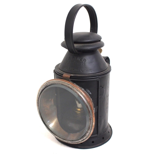 604 - LNWR 3 aspect handlamp case stamped 