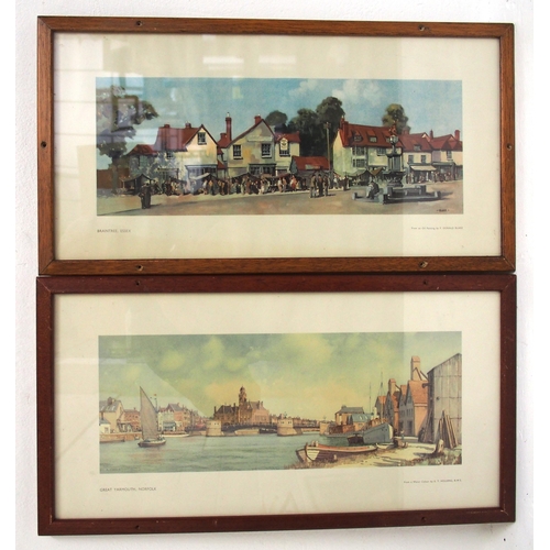 626 - BR framed & glazed carriage prints 