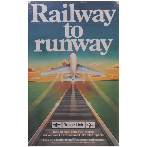 654 - Posters, double royal, modern image, Collectors' Corner, Railway to Runway, Sealink, rolled. (3) (C1... 