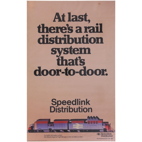 687 - Posters, double royal, modern image, Scotrail Express, Speedlink, Group Travel, rolled. (3) (C1) (Co... 