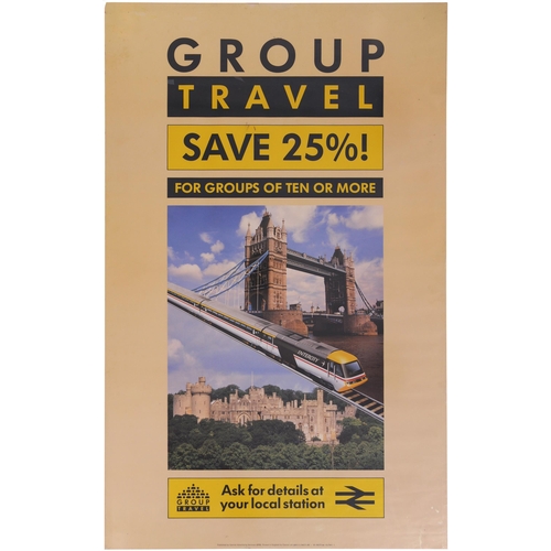 687 - Posters, double royal, modern image, Scotrail Express, Speedlink, Group Travel, rolled. (3) (C1) (Co... 