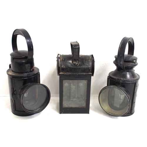 696 - LMS handlamps - two 4 aspect complete, one general purpose no reservoir. (3) (B1) (Dispatch by Mailb... 