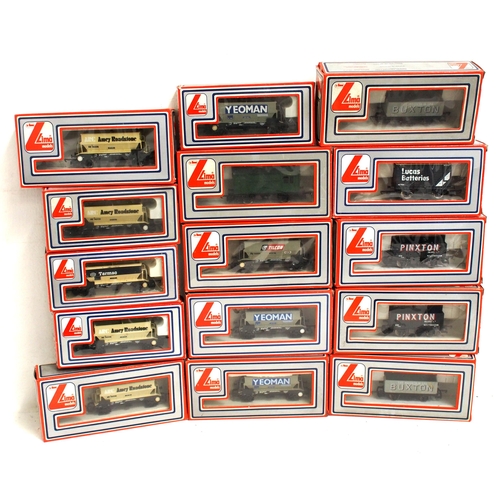 717 - Lima OO gauge boxed wagons all in good condition. (15) (D4) (Dispatch by Mailboxes/Collect from Banb... 