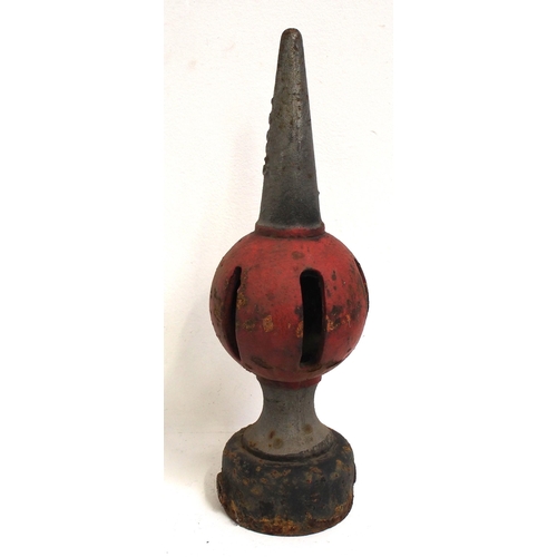 721 - BR(W) tubular post signal finial 22