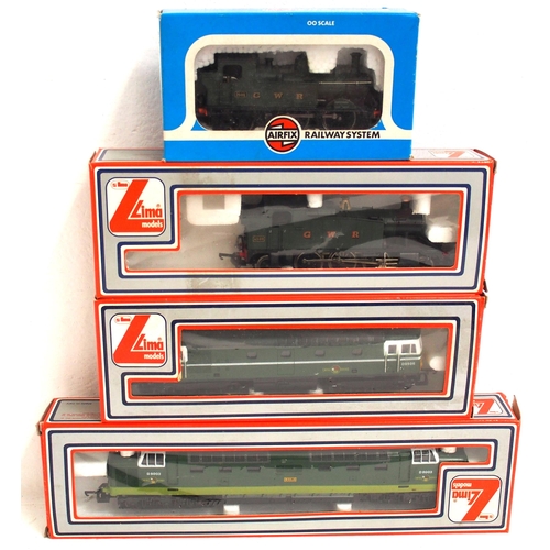 761 - Lima & Airfix 00 gauge boxed locomotives - Airfix 0-4-2 1466, Lima Deltic 