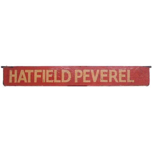 847 - Liverpool Street destination plates, HATFIELD PEVEREL, SUDBURY, YARMOUTH VAUX, WYMONDHAM, THETFORD, ... 