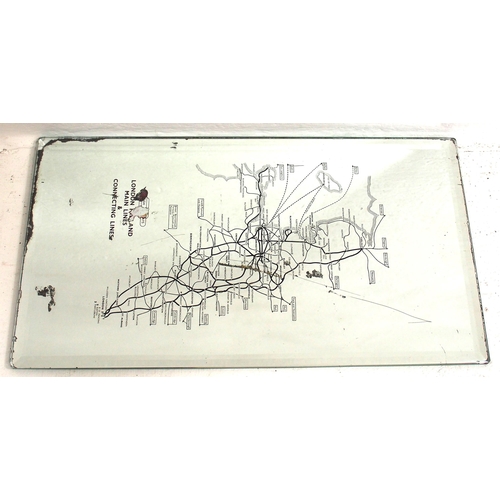 863 - BR(LMR) route map mirror showing 