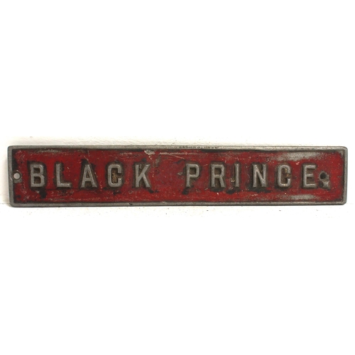 906 - Cast alloy nameplate 