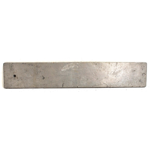 906 - Cast alloy nameplate 