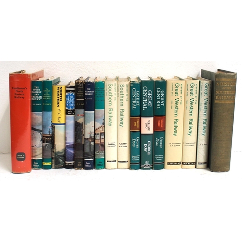 931 - Two boxes of Railway historical books as per images in good condition. (D3) (Dispatch by Mailboxes/C... 