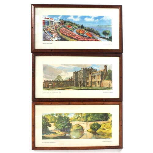 946 - BR framed & glazed carriage prints - 